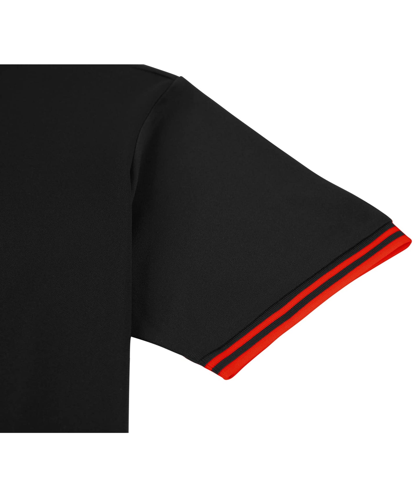 Custom Black Polo T-Shirt Embroidered Logo