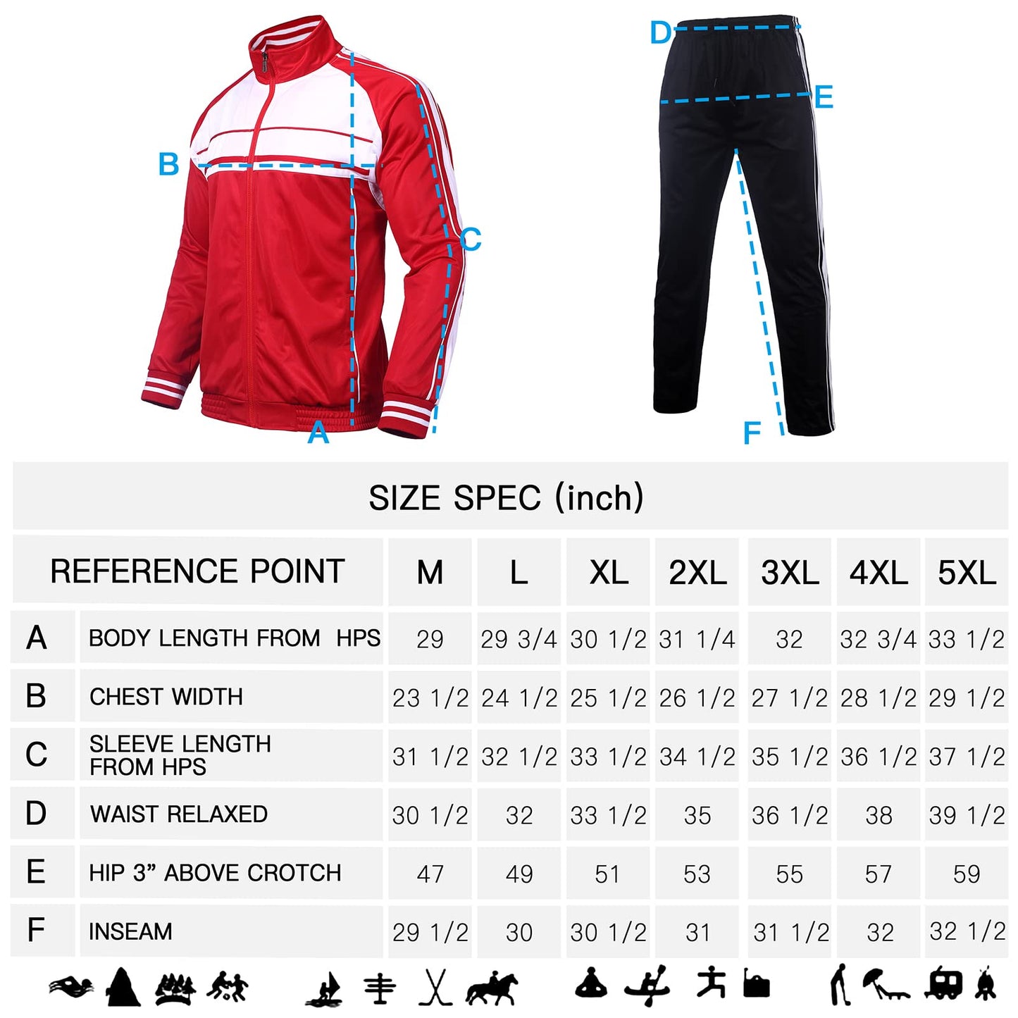 Red Velocity Football Team Tracksuits