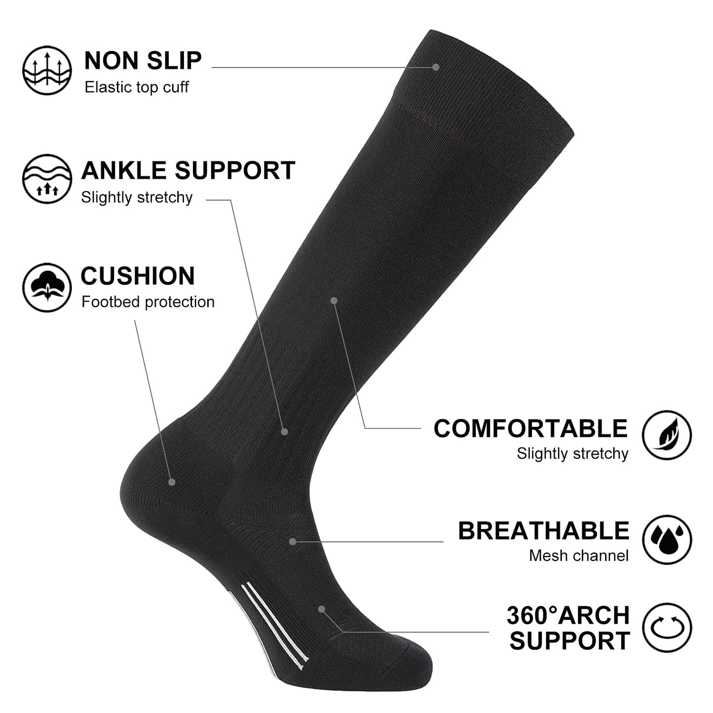 Unisex Football Socks