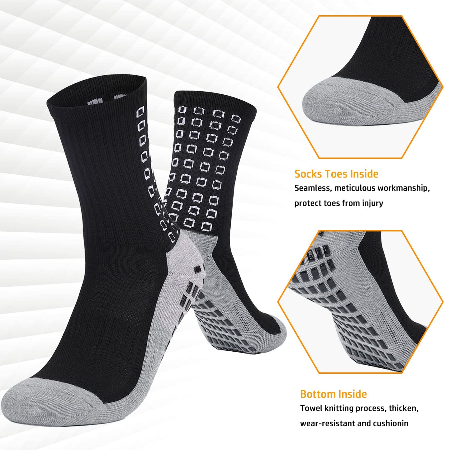 custom anti slip socks
