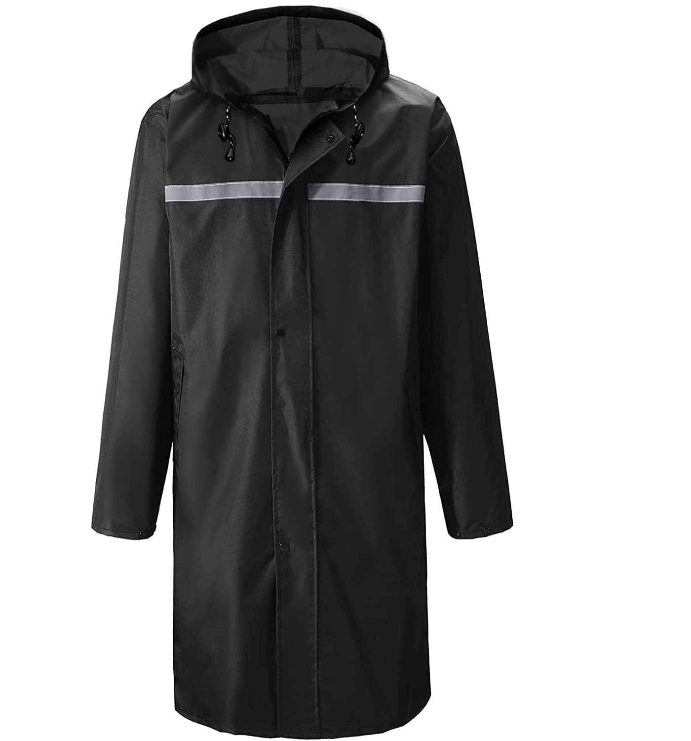 custom long rain jackets with hood