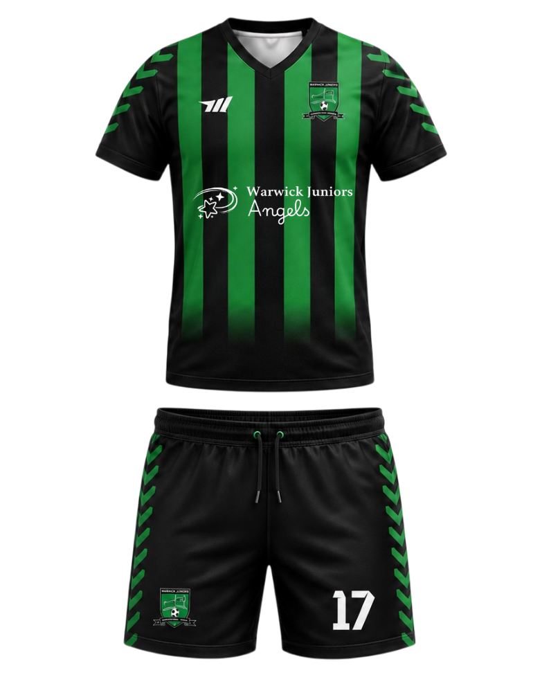 Warwick Juniors FC Home Football Kit