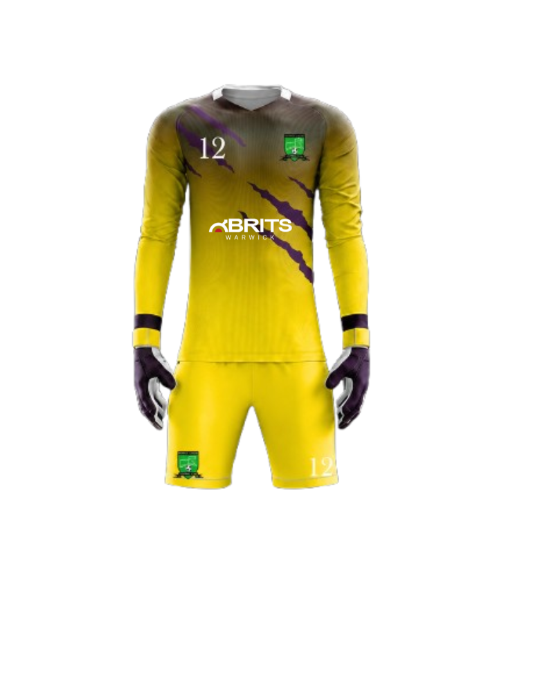 Warwick Juniors FC Home Goalie Kit