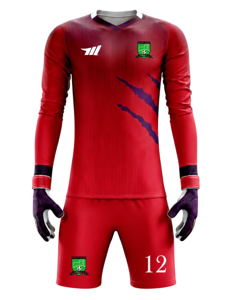 Warwick Juniors FC Goalie Away Kit