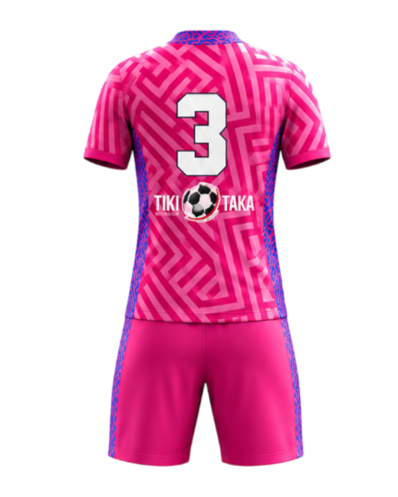 Tiki Taka Soccer School Home Goal Keeper Kit