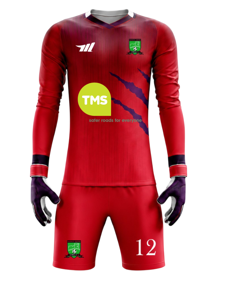 Warwick Juniors FC Goalie Away Kit
