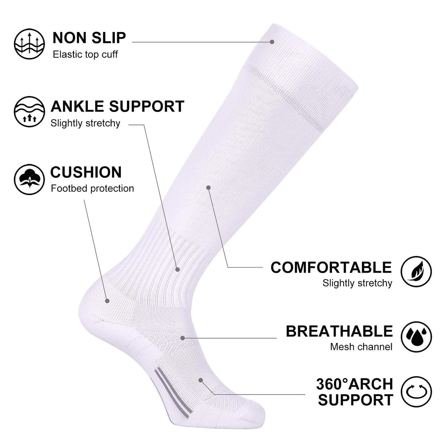 Unisex Football Socks