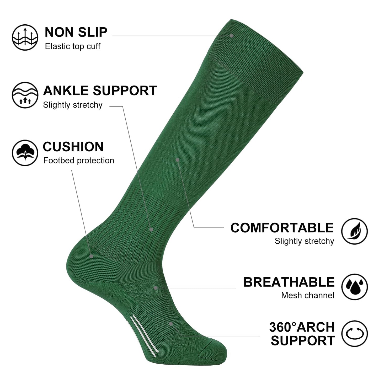 Unisex Football Socks