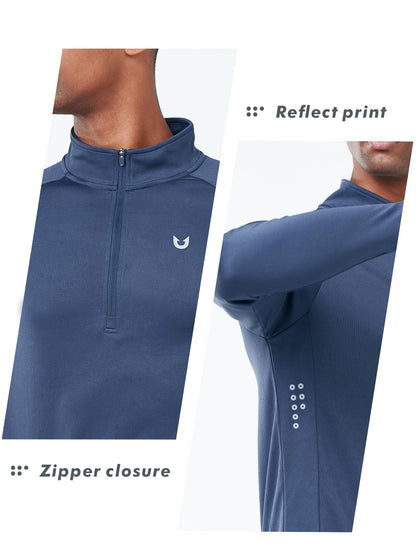 Personalized Football 1/4 Zip Training Tops