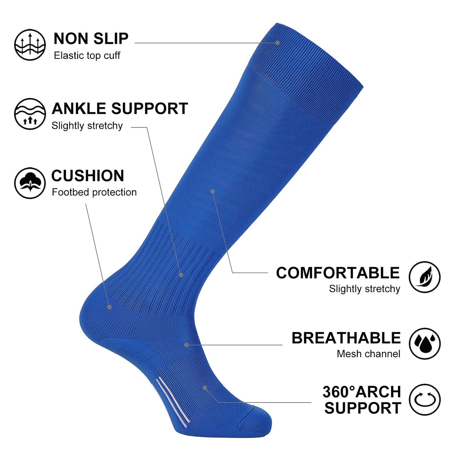 Unisex Football Socks