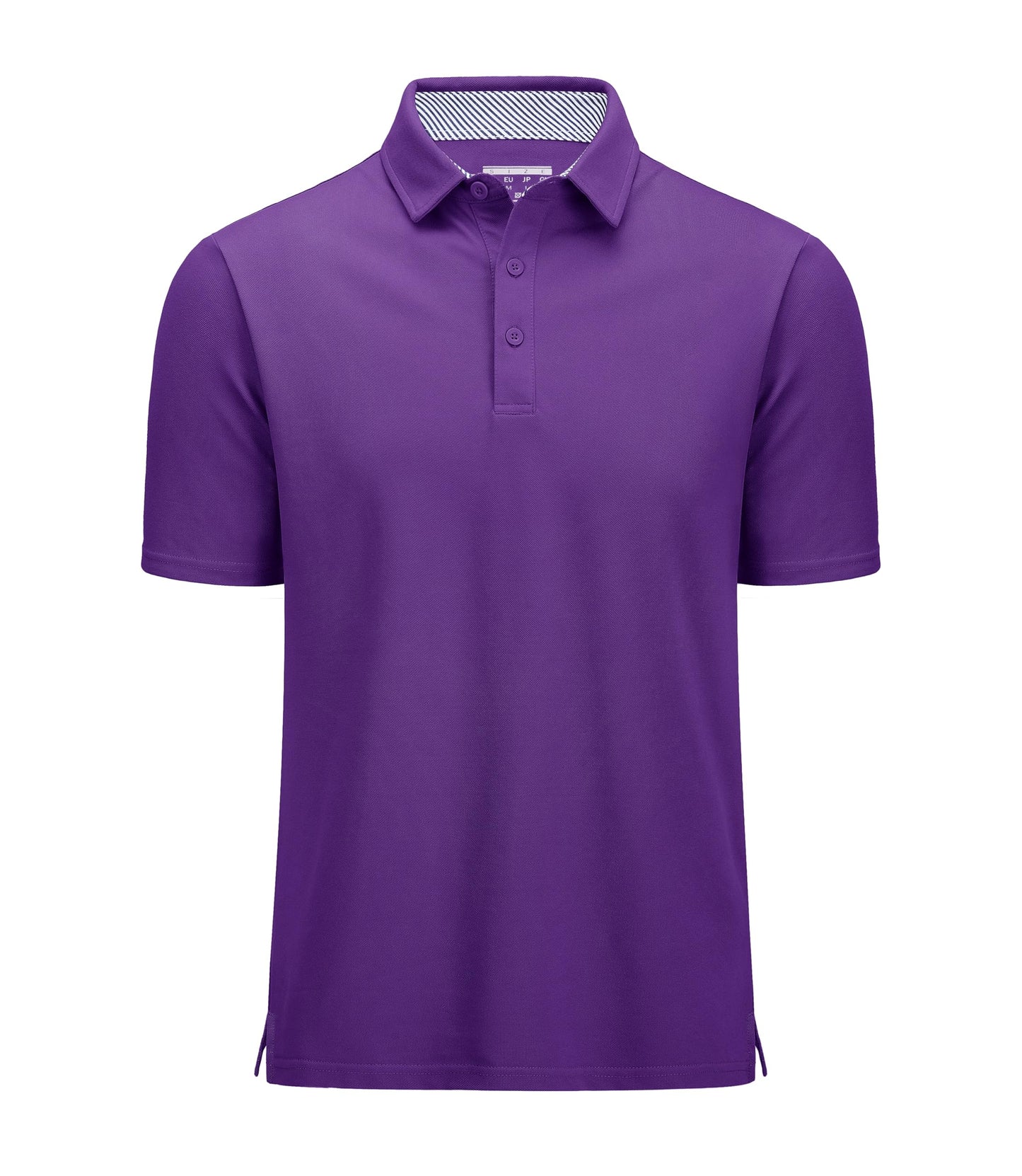 Custom Logo Purple Polo T-Shirts