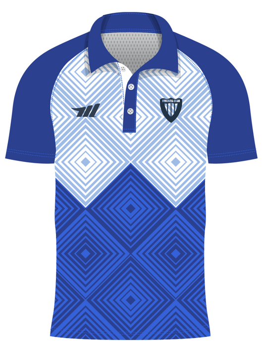 custom Diamond Matrix Style Polo T-Shirts
