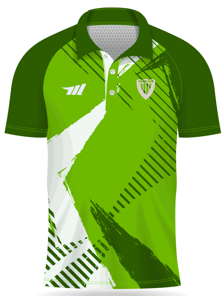 Custom Ember green Performance Polo Shirts
