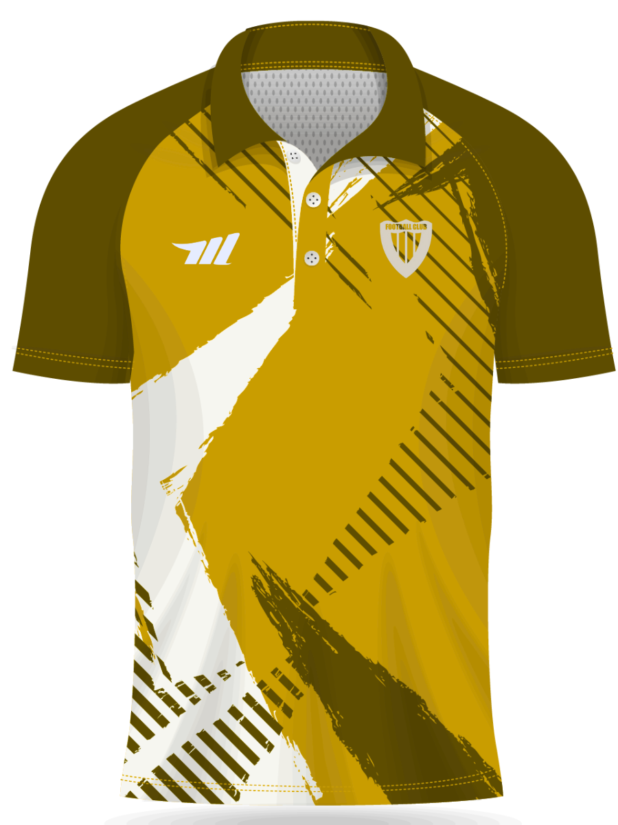 Custom Ember mud Performance Polo Shirts