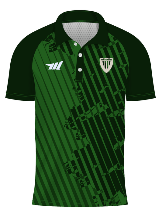 custom Epoch green sublimated polo shirt