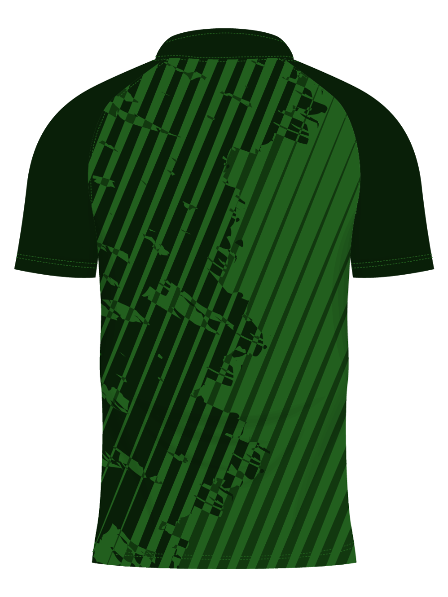 Custom Epoch green sublimated polo shirt