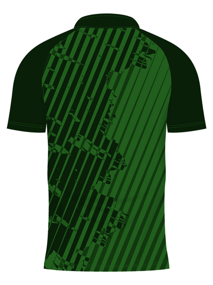 Custom Epoch green sublimated polo shirt