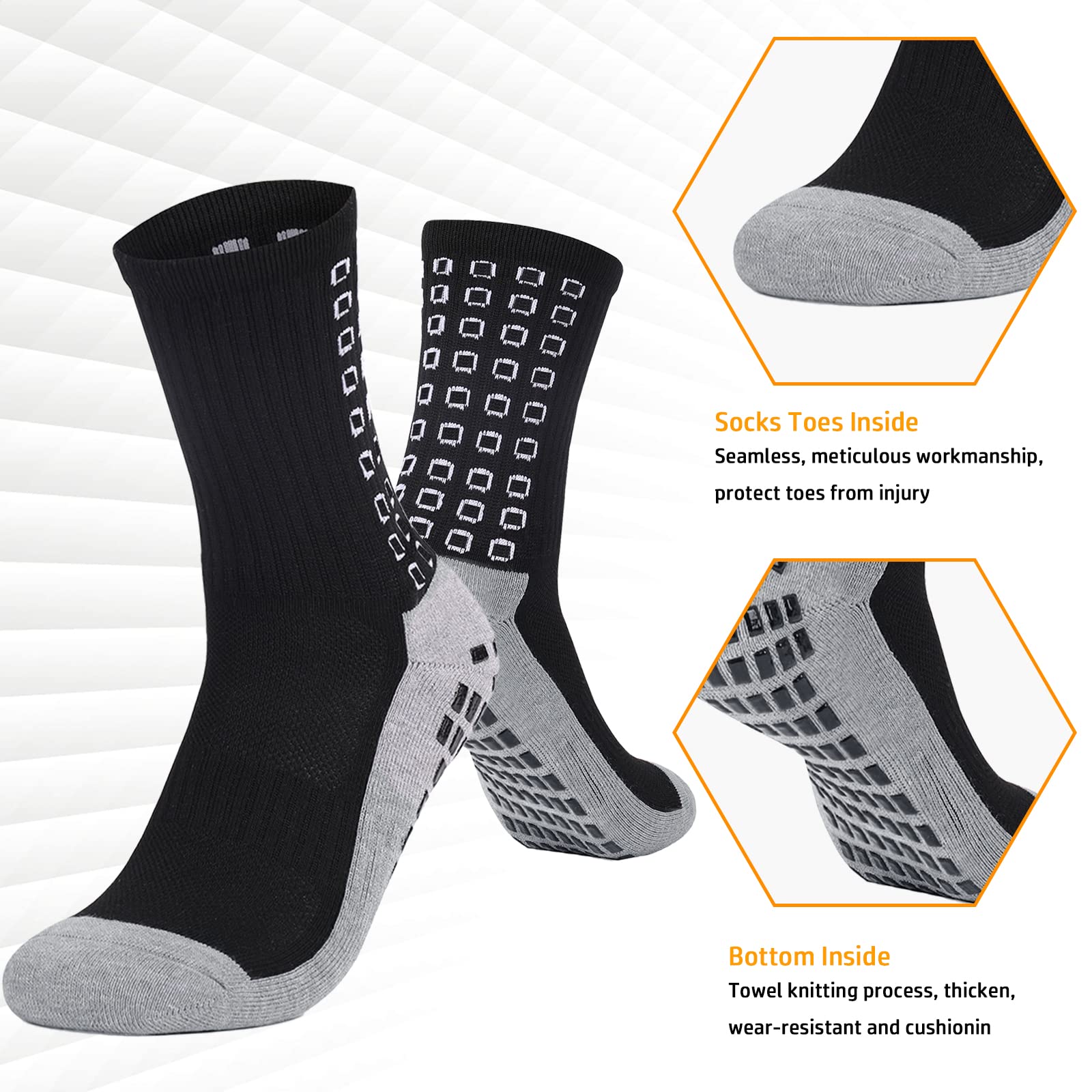 custom anti slip socks