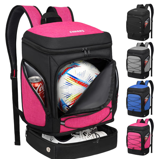 custom football bag with ball holder