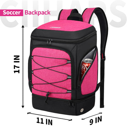 custom football bag with ball holder