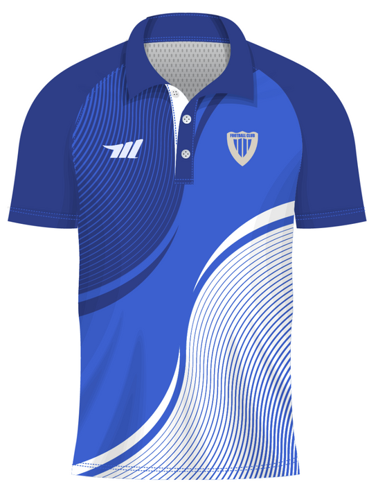 custom performance sublimated polo shirts