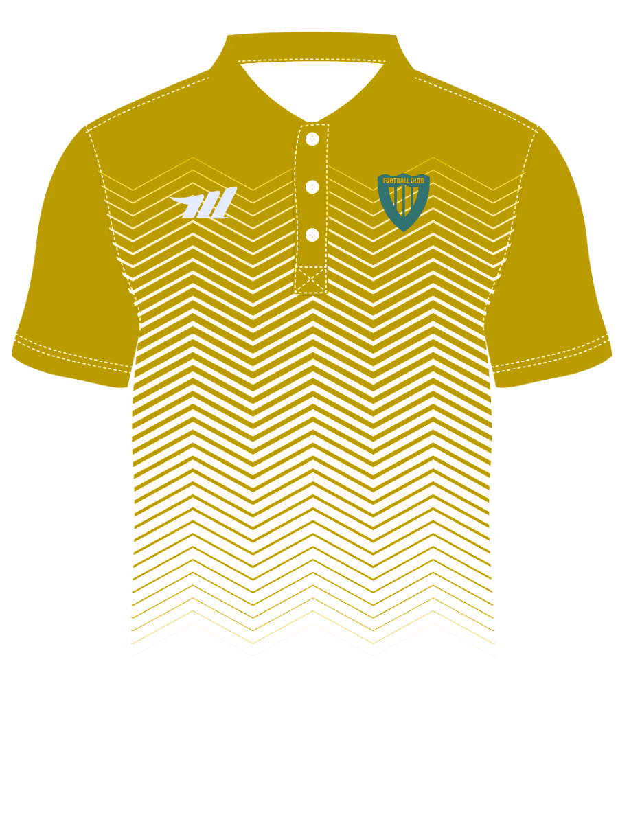 custom zenith yellow sublimated polo shirts