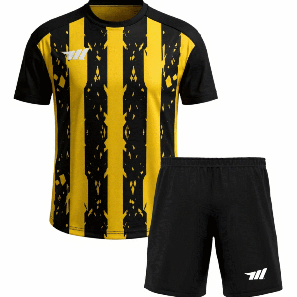Modern Stripes Yellow football kits
