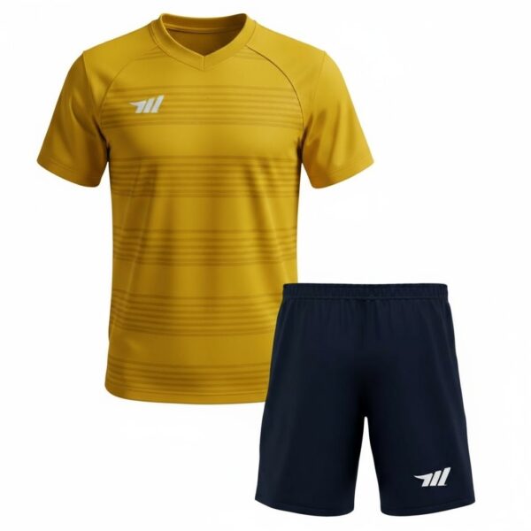 Scarlet Football yellow jerseys