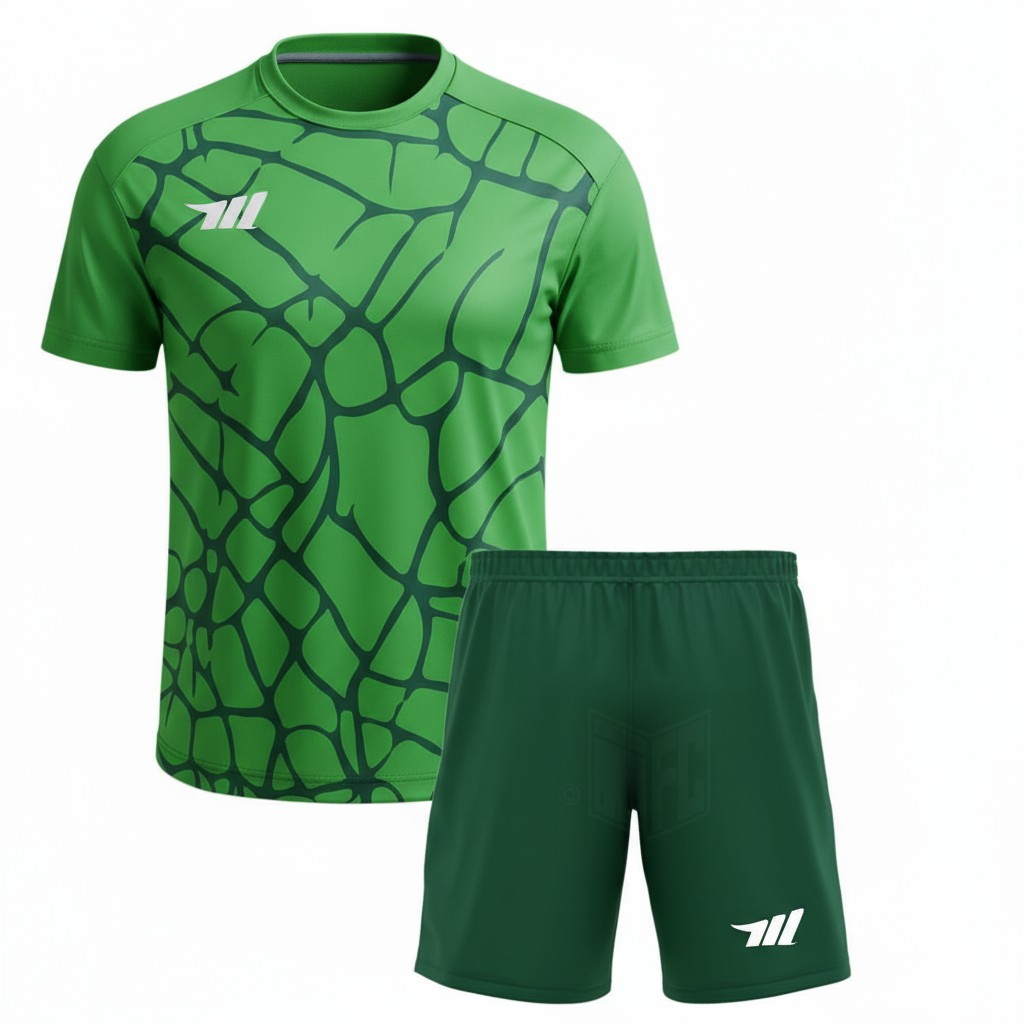 Ocean Veins Green Football Kits