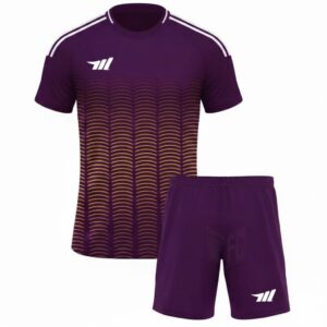 Crimson Purple football kits