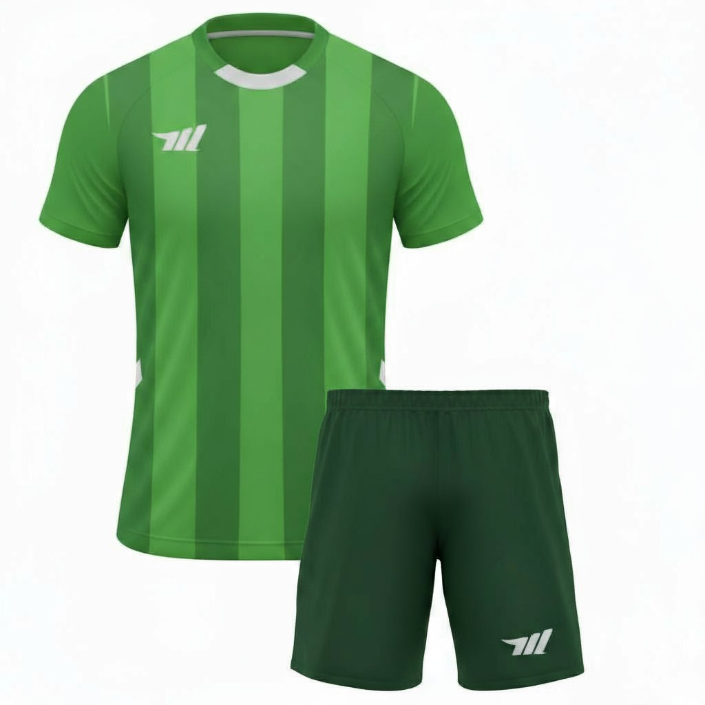 Regal Stripes Green Football jerseys
