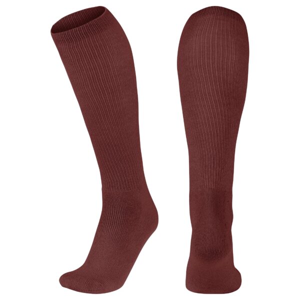 brown football socks