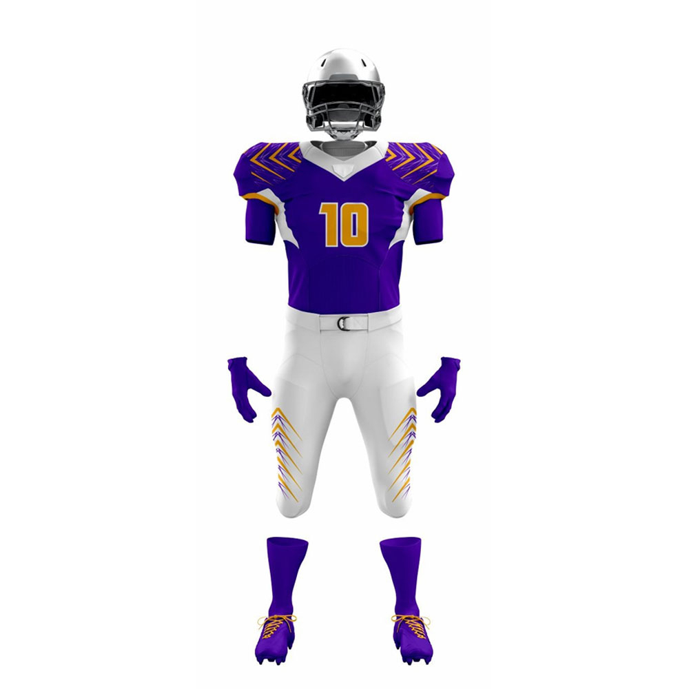 american football player uniform design