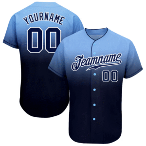 Custom Gradient Baseball Jerseys