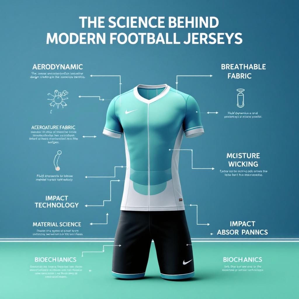 Professional football player wearing a well-fitted jersey