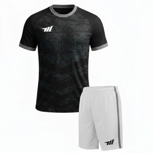 Flarestorm black and white Football jerseys