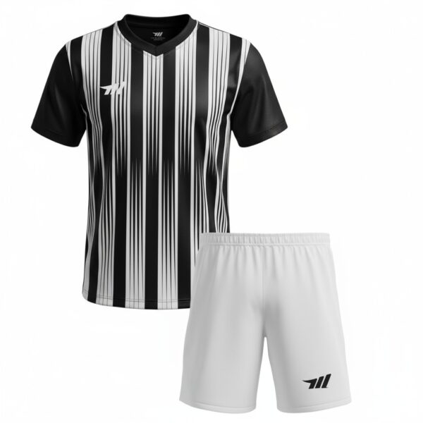 Black and White Football Kits