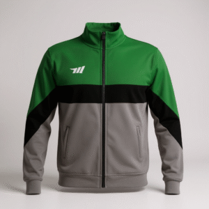 Custom Sublimated Tracksuit Top - Green