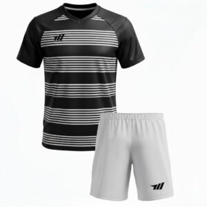 Scarlet bw color Football jerseys