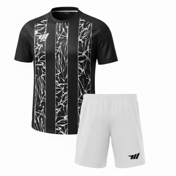 shadowflare Black and White Football Kits