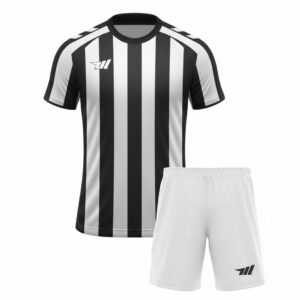 Stratos Line Black and White Football Kits