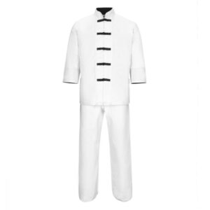 Custom Kung Fu Gi 6 oz white