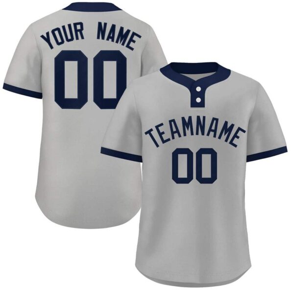 Custom Signature 2 Button Baseball Jerseys