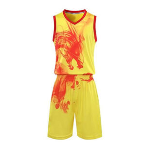 Sublimated Graphic Basketball Uniforms V-Neck