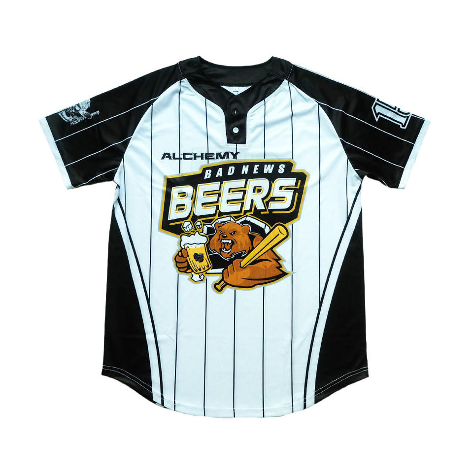 custom Rogue Barrel 2 button baseball t shirts