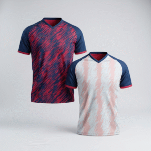 Bold Brush-Pattern Baseball Reversible Jerseys