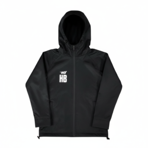 Mesh Lined Rain Jacket with Hood