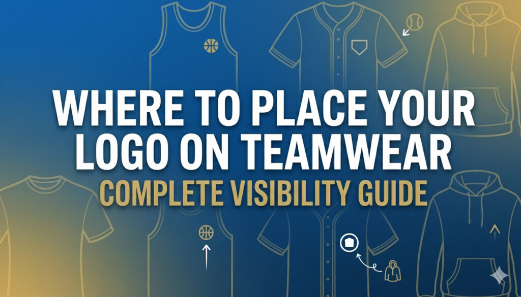 logo placement guide for teamwear